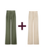 The Perfect Summer - The Bali Pants - Sand and Olive