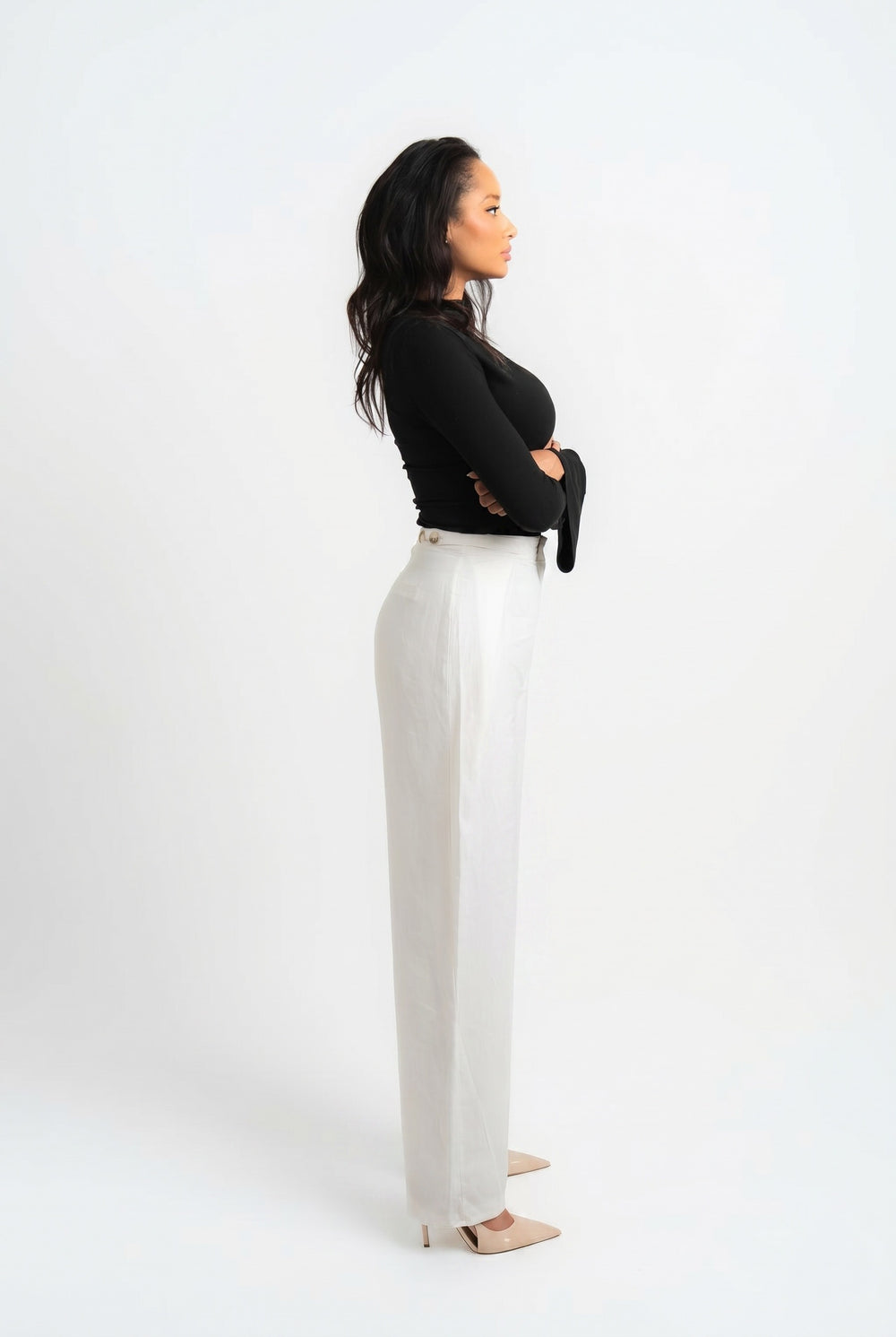 Barrel Linen Pants Hampton