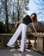 WIDE LEG LINEN PANTS / BALI