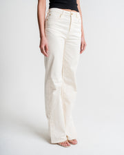 Voorkant off white dames jeans