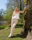 WIDE LEG LINEN PANTS / BALI