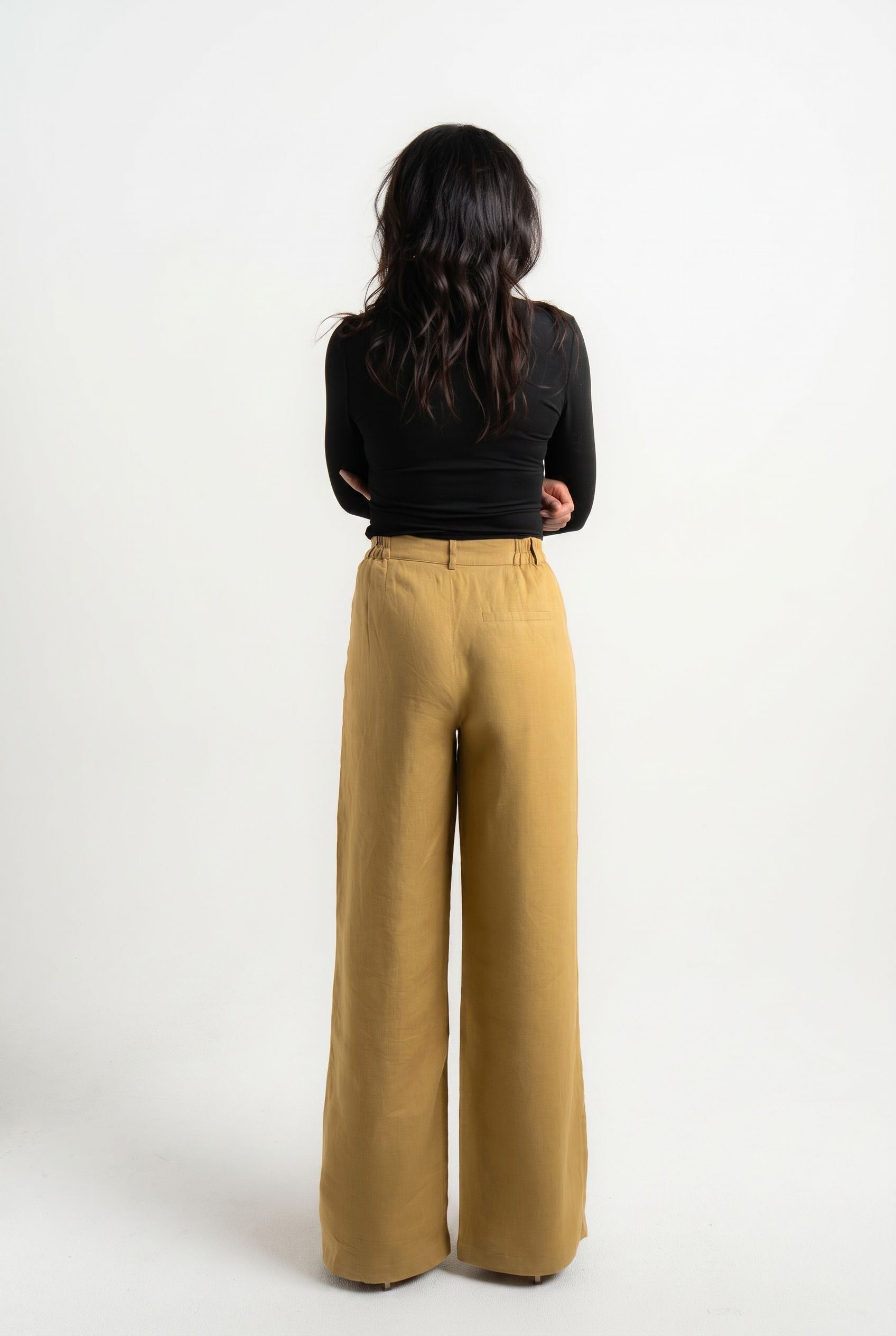 Bali Linen Pants Yellow