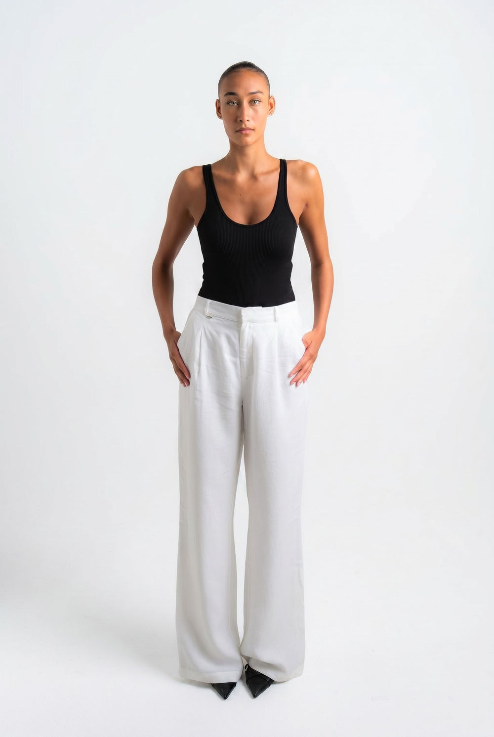 Bali Linen Pants - White