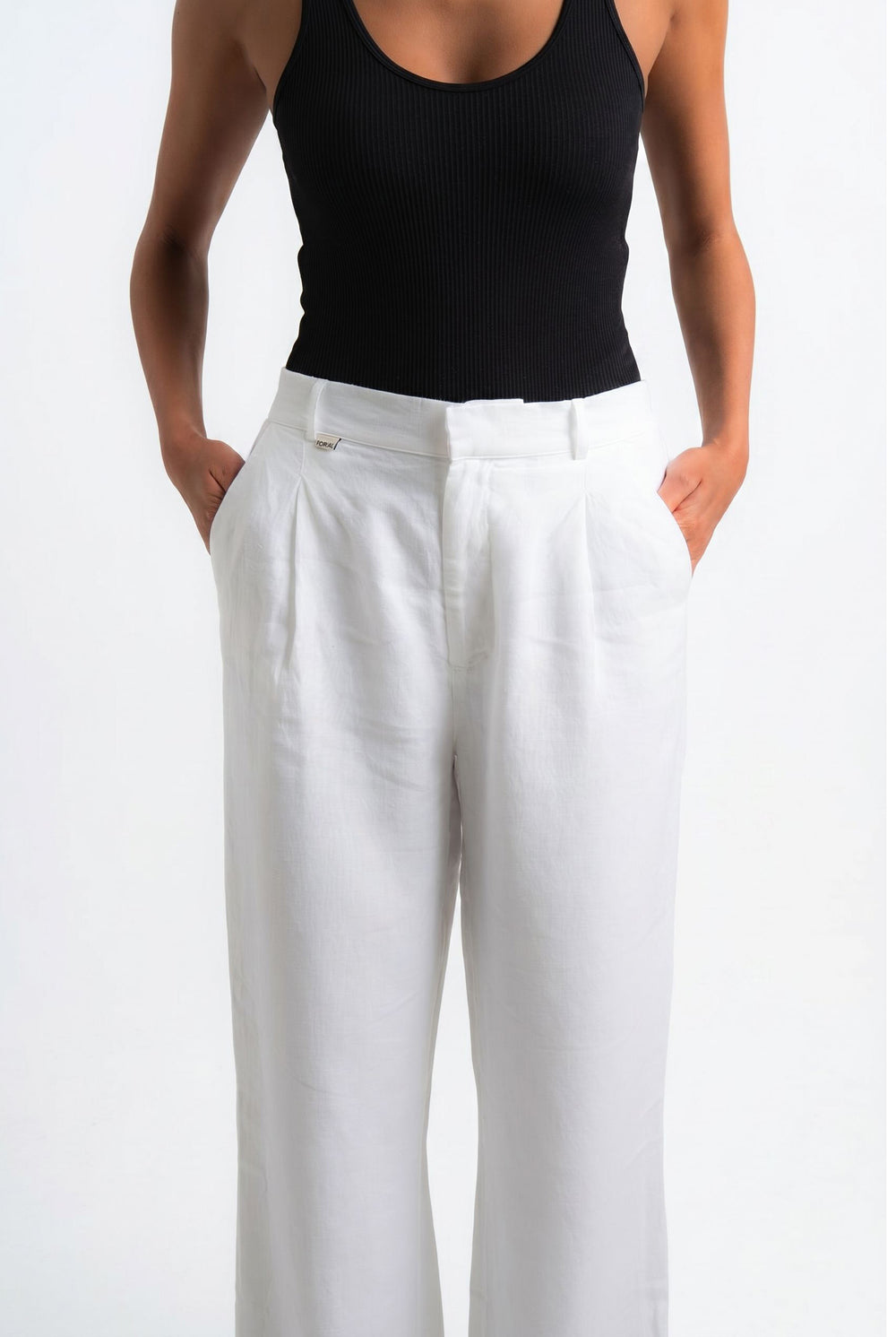 Bali Linen Pants - White