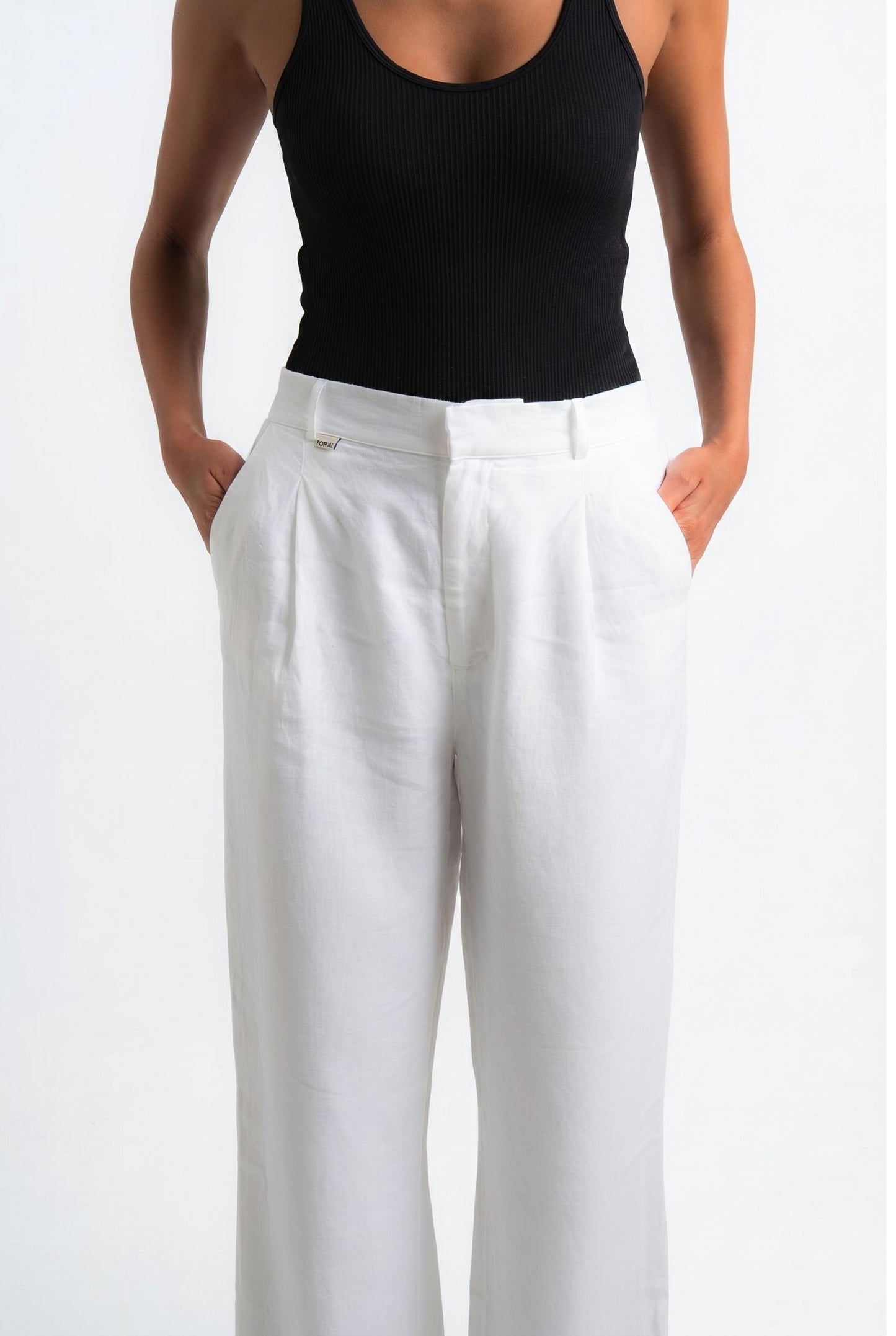Bali Linen Pants - White