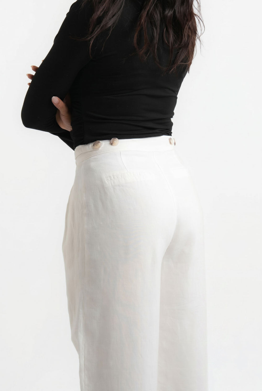 Barrel Linen Pants Hampton