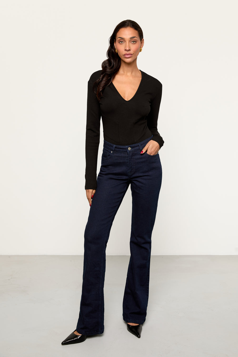 Billy Bootcut Indigo Low Rise
