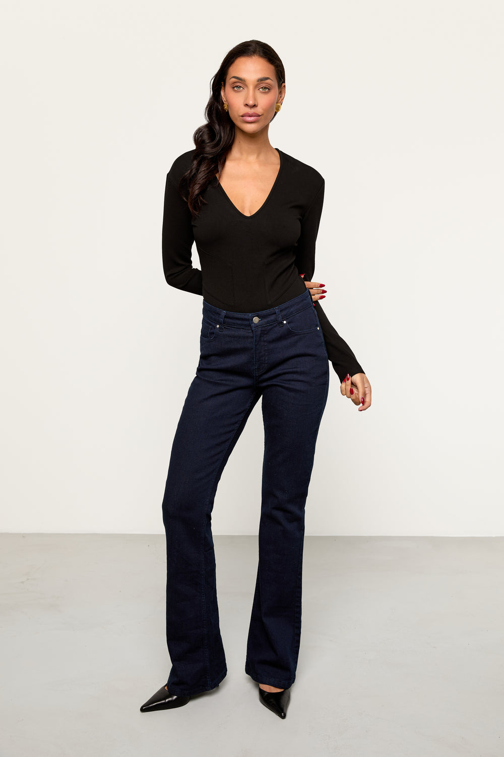 Billy Bootcut Indigo Low Rise