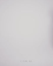 Woman with off white stretch jeans golden button