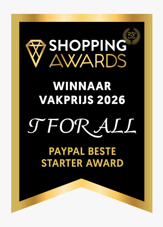 Shopping Awards 2026 — Winnaar Vakprijs T FOR ALL